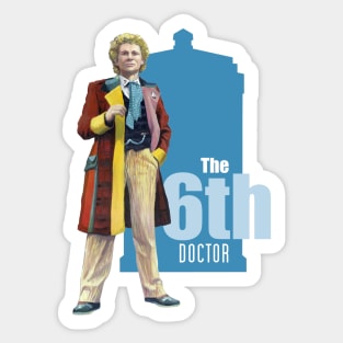 The 6th Doctor: Colin Baker Sticker